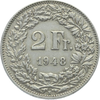 2 Franken 1948 B